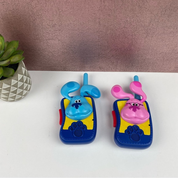 Blue's Clues Blue And Magenta Walkie Talkie Toy Children - Picture 3 of 3